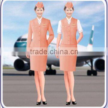 2014 Shoujia Hot Sale Airline Uniform for Stewardess photo-2