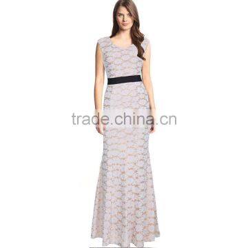 Fashhion Long Sexy Women Strap Dress V-neck Sleeveless Evening Party Maxi Gown For Wholesale photo-4