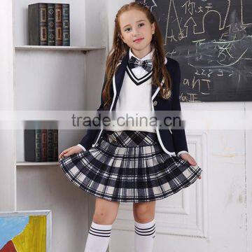 Wholesale Plaid Uniform High Skirt ,pleated Plaid School Uniform Skirts