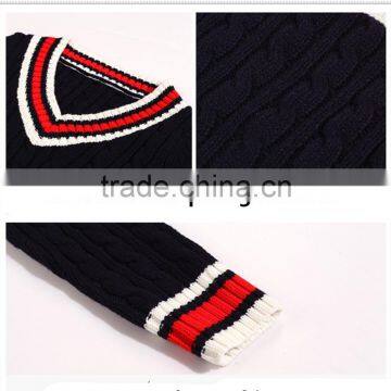 100% Cotton Soft Custom School Sweaters,best School Uniform Sweaters