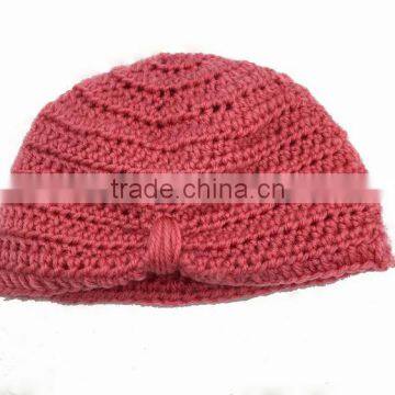 Many Colors Newborn Baby Photo Props Knot Hats Hand Crochet Photography Props Hat Crochet Cap photo-5