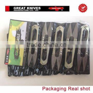 Wholesale Golden Eagle Yarn Scissors Golden Handle 12+1 Thread Cutter With the Best Quality photo-5