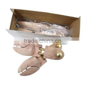 Double Tube Lotus Firm Wood Professional Adjustable Shoe Tree With Metal Cap photo-6
