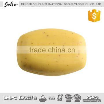 New design lavender transparent bath soap with CE certificate