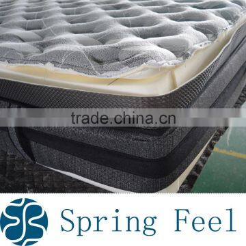 Bamboo Euro Top Spring Mattress for Bed Room Furnitures photo-4