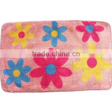 print microfiber floral rug,rugs for nursery,kitchen area rugs