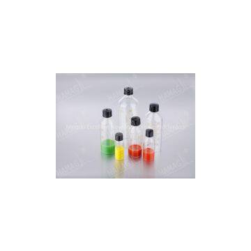 Open-top bottle with scale /PTFE septa