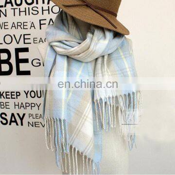 New Autumn And Winter Cashmere Scarf Magic Color Plaid Print Scarf