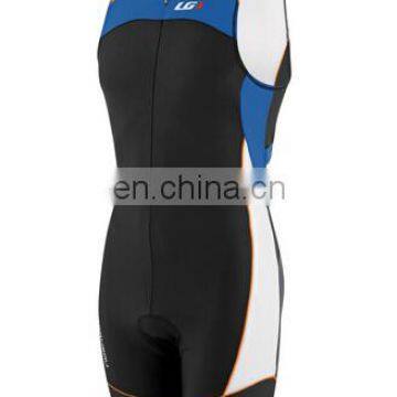 2014Lycra sublimated compression Triathlon suit