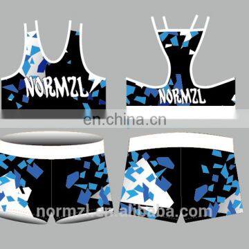 Wholesale Practice Wear Custom Design Cheerleading Uniform photo-6