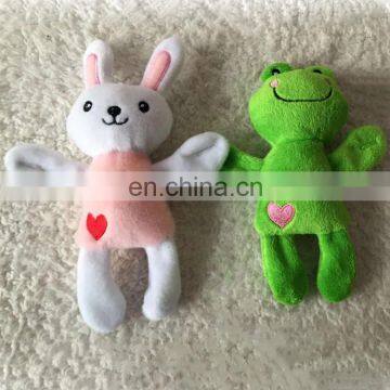 Wholesale customized animal design interactive squeaky pet toys for dog