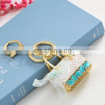 Bag Charm Metal Bag Keychain for Lady photo-3