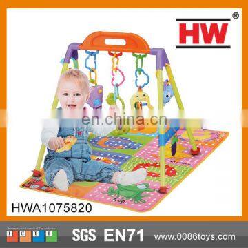 Hot Selling Funny Baby Indoor Toys Baby Gym with Music Baby Play Gym Mat