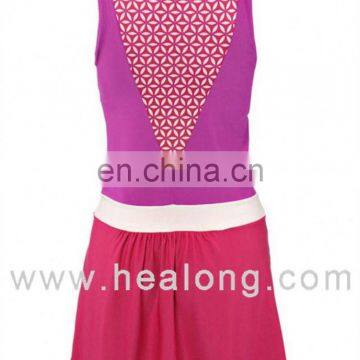 Healong Custom Design Digital Digital Print Clothes For Tennis