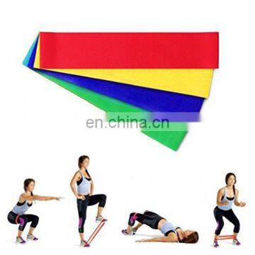 rubber Yoga loop resistance band, stretch crossfit loop bands, fitness gym resistance bands