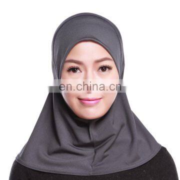 Beautiful muslim women inner cap hot selling crystal inner hijab