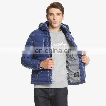 T-MJ509 Guangzhou Wholesale Clothing Men Winter Warm Bomber Down Jacket photo-3
