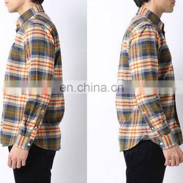 T-MSS533 Slim Fit Designer Check Wholesale Flannel Shirt for Men photo-2
