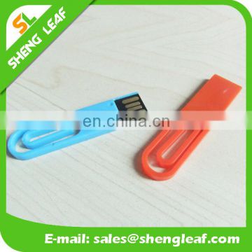 Promotional Mini Clip plastic cheap usb drives