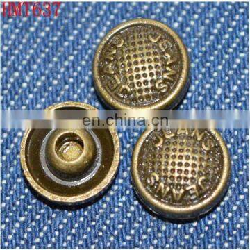 metal studs rivet for jeans