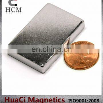 Huge Neodymium Magnet N45 3/2"x1"x1/4" Neodymium Magnet China