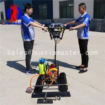 BXZ-2 gasoline engine backpack core drilling rig machine for sale