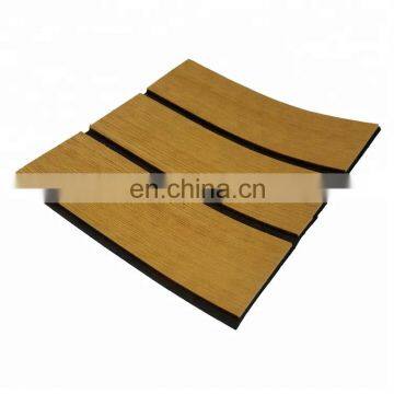 Melors 90in x 35in Marine Decking EVA Heat Resistant Faux Teak Flooring
