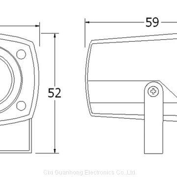 10W Buzzer Siren GP-01 105dB Piezo Siren photo-5