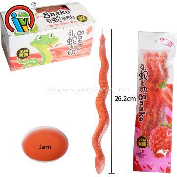 Snake Shape Fruity Jam Candy