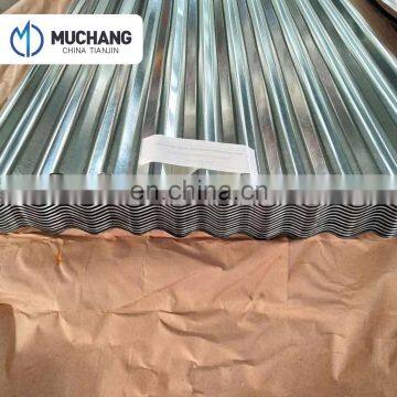 corrugated sheet metal roofing for construction building material