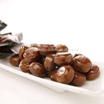 center filled black sugar powder hard candy 100g