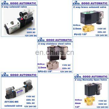 Battery Mirco Air Relief Valve Normal Close Mini Solenoid Valve