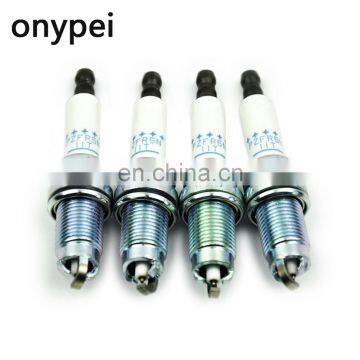 Auto Part Bujias Iridium Spark Plug PFR7S8EG 1675 3Electrodes For Passat