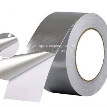 Vapor Resistant Rubber Adhesive Foil Tape Roll Heavy Duty Aluminum Foil Tape for HVAC, Ducts, Insulation