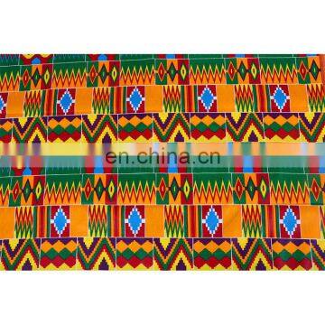HOT SALE!!! China Supplier Plain Wax African Cotton Fabric 6 Yards per Piece for Sale photo-3