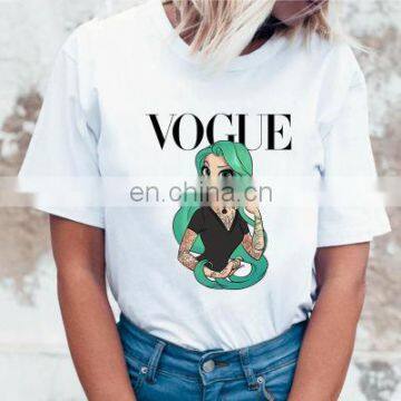 2020 Princess Vogue Tee Women Summer Graphic T-Shirts photo-4