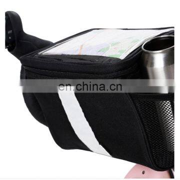 Wholesale Reflective Bicycle Handlebar Bag Frame Front Tube Bike Bag With Screen Touch