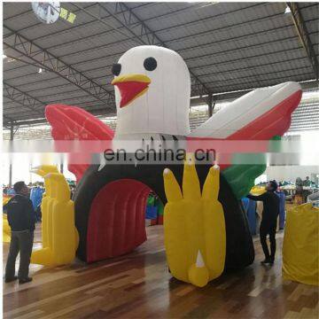 Beautiful Inflatable Rainbow Arch Attractive Blow Up Entrance Arch For Party Decoration photo-6