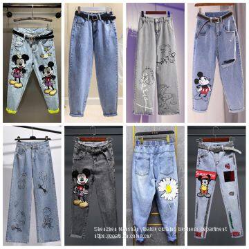 New High Waisted and Versatile Women's Straight Tube Wide Leg Pants in Autumn 2020 photo-5