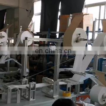 Manufacturing Plant  7 Servo 1+1 Automatic Mask Ultrasonic Earloop Four Spot Welding Machine High Speed