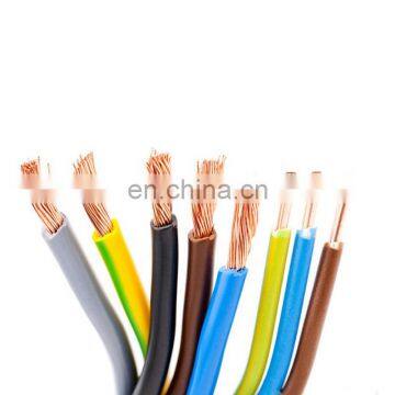 1.5 2.5 4 6 10 16mm2 BV BVV BVVB BVR Stranded Copper Electric Cable Household PVC Wire photo-5