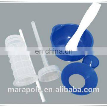 bone cement syringe mixer with injection gun