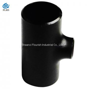 Seamless ASME B16.9 SCH40 Carbon Steel/ASTM A234 Wpb Reducing Tee/ butt -weld pipe fitting