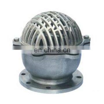 Carbon Steel Stainless Steel GB Standard Flanged Foot Valve For Water