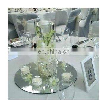 10" Round Glass Mirror Wedding Christmas Party Table Decoration Centerpieces photo-6