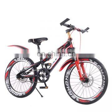 Children bike with suspension fork 20 inch/disc brake mountain bike 16 inch/3 layer alloy rim children bicycle