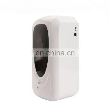 Infrared Sensor Plastic White Hospital Hotel 1000ml Modern 2020 Wall Floor Table Automatic Liquid Soap Spray Dispenser