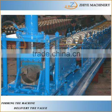 Drain Pipe Water Falling Tube Machine / Down Pipe Roll Forming Machine