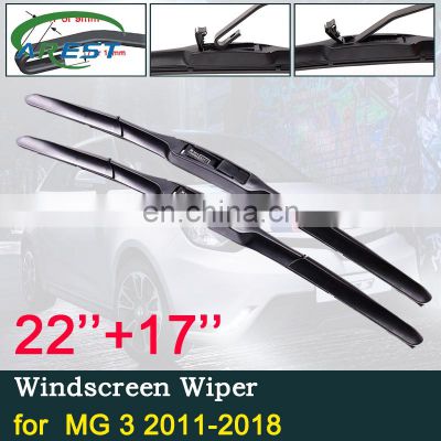 for MG 3 2011 2012 2013 2014 2015 2016 2017 2018 Car Wiper Blades Front Winshiled Windscreen Wipers Accessories Stickers for MG3