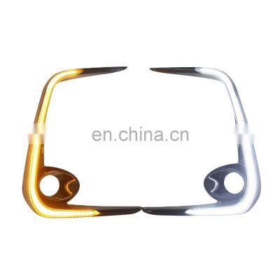 New arrival Front Lamp flowing daylight Hot Selling Daytime Running Light with turn signal For Toyota Corolla 2020